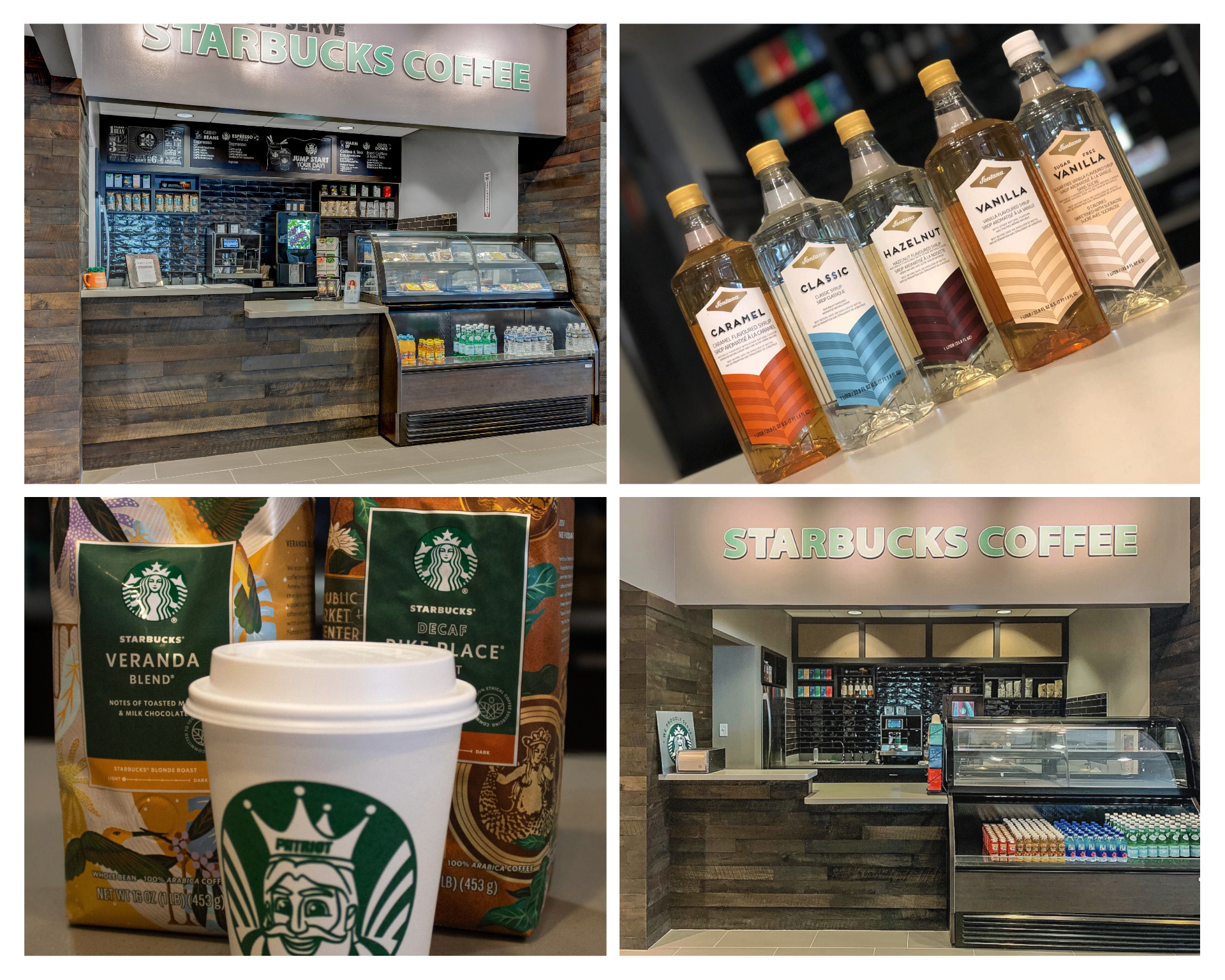 Starbucks bar & Patriot blend
