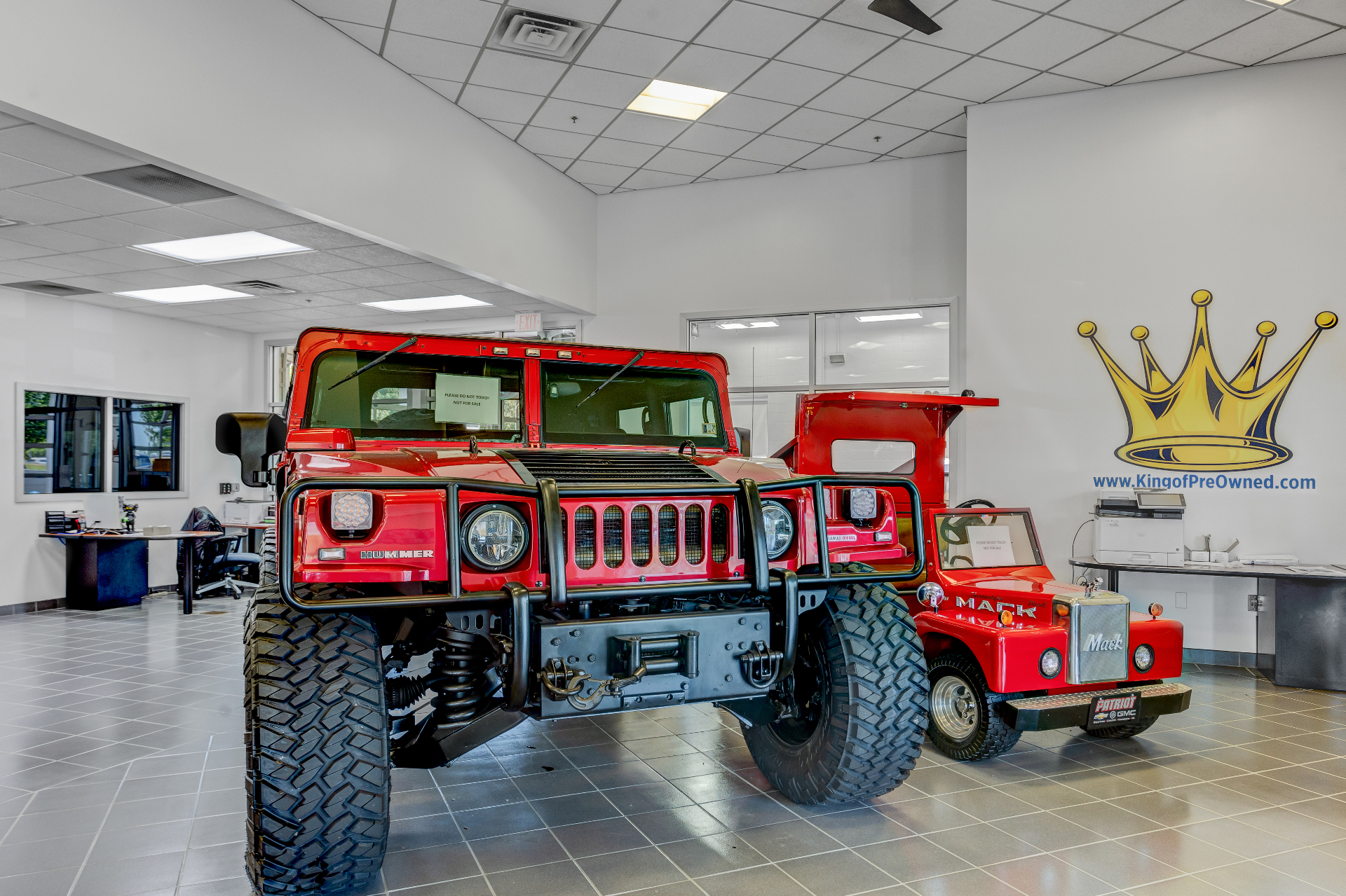 King of Pre-Owned showroom