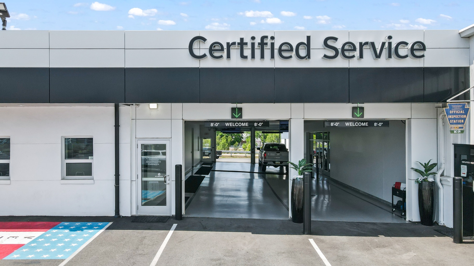 Certified Service entrance