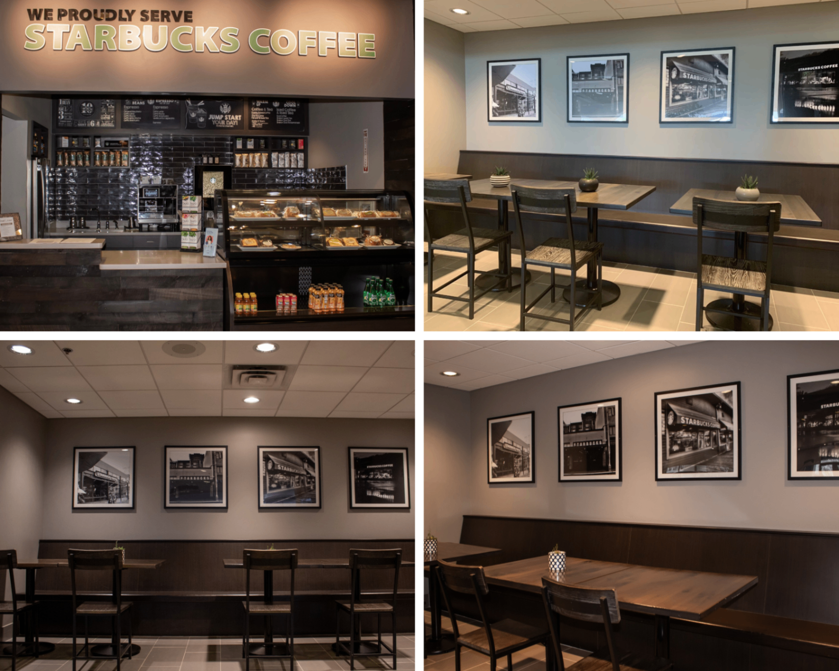In-house Starbucks café